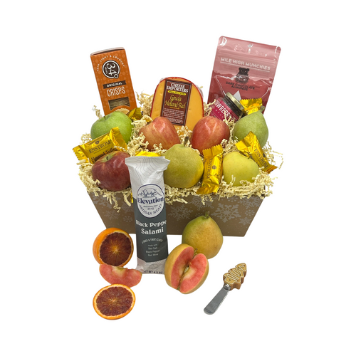BSK9-Taste of Christmas 2023 - Honey Bear Fruit Baskets