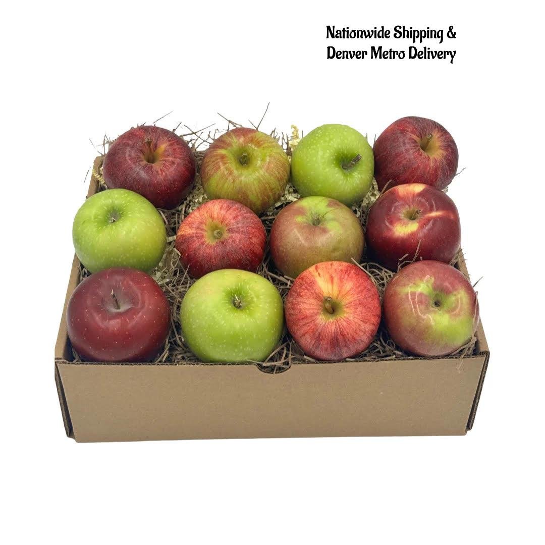 BOX8-Apple Orchard Combo Gift – Honey Bear Fruit Baskets