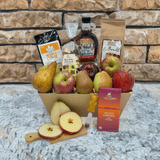 BSK13 - Taste of New England Basket - Honey Bear Fruit Baskets