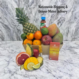 BSK14 - Fruit w/ Chile y Limon - Honey Bear Fruit Baskets