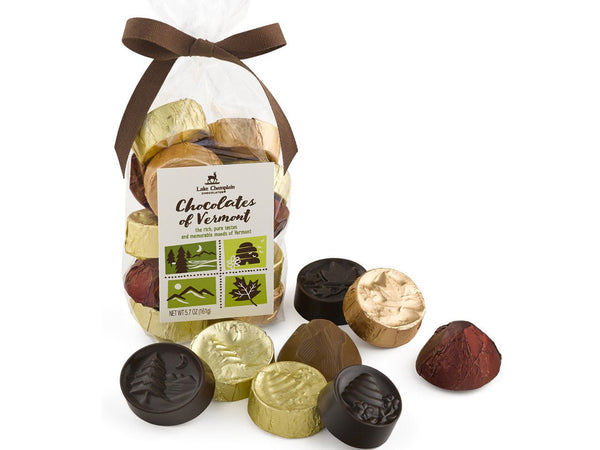 FOOD - Chocolates of Vermont Assorted Gift Bag 5.7 oz 1Y302 - 012001 - 1 - Honey Bear Fruit Baskets