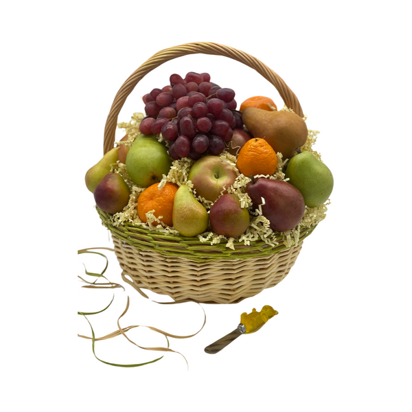 BSK6-Medium All Fruit Basket - Honey Bear Fruit Baskets