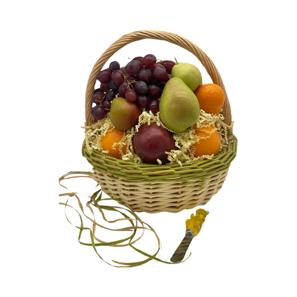 BSK5-Small All Fruit Basket - Honey Bear Fruit Baskets